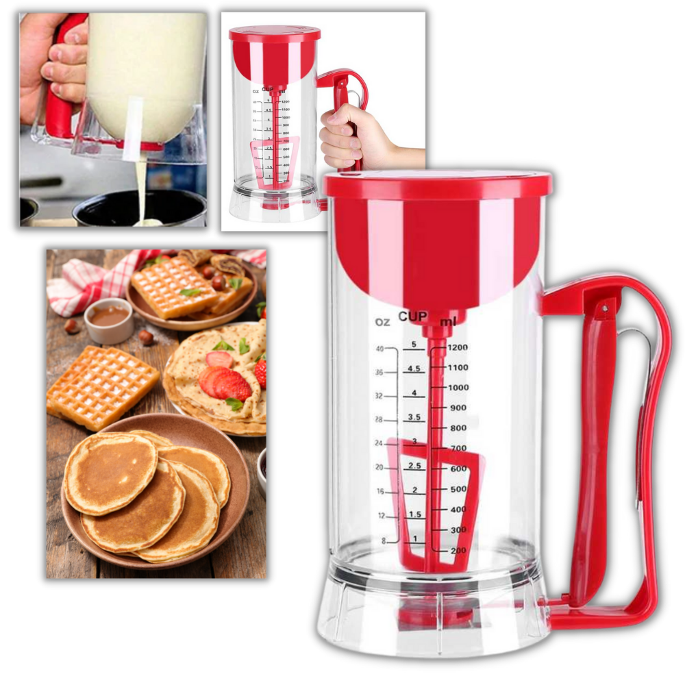 Cordless Batter Mixer and Dispenser - Ozerty