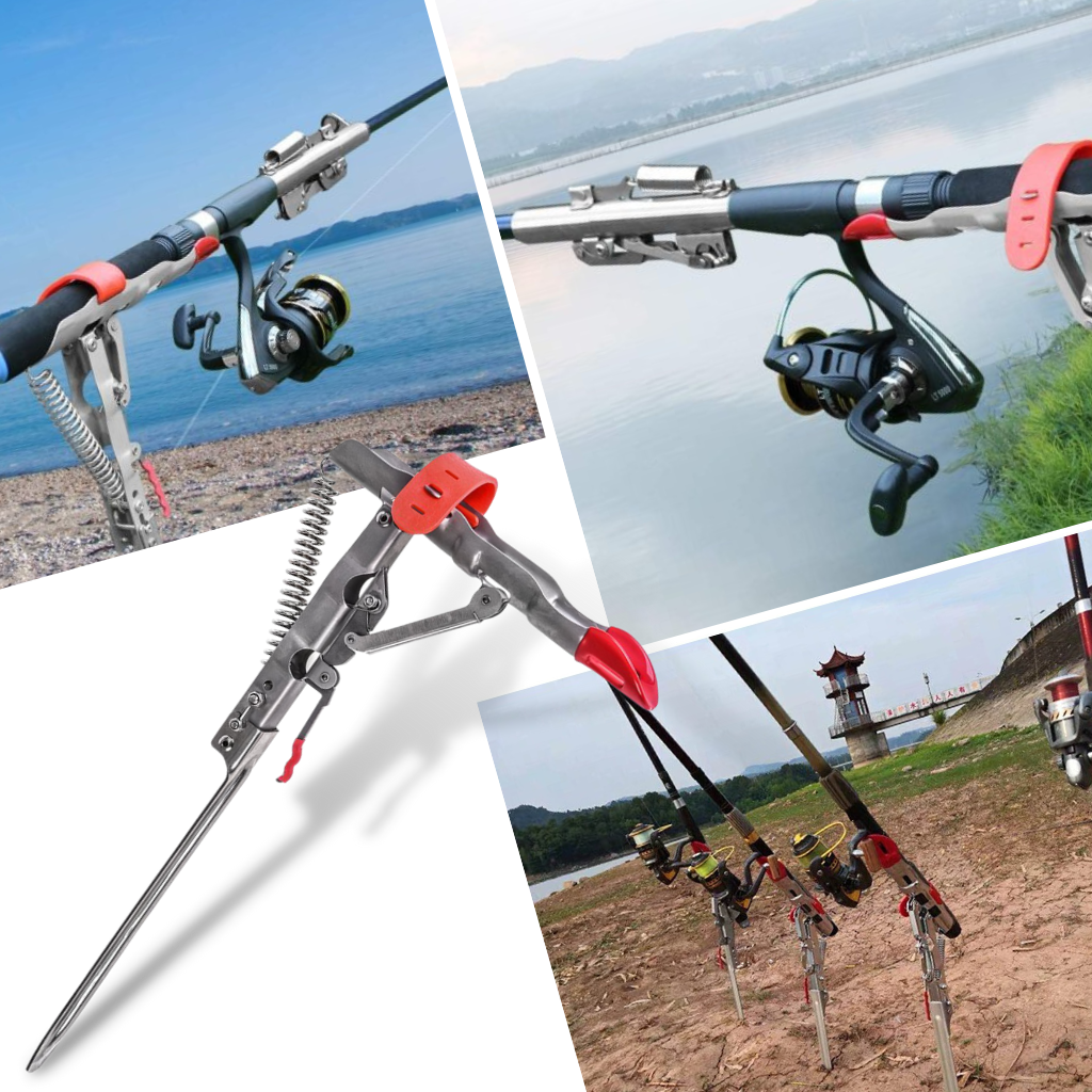 Fishing Rod Holder With Springs - Ozerty