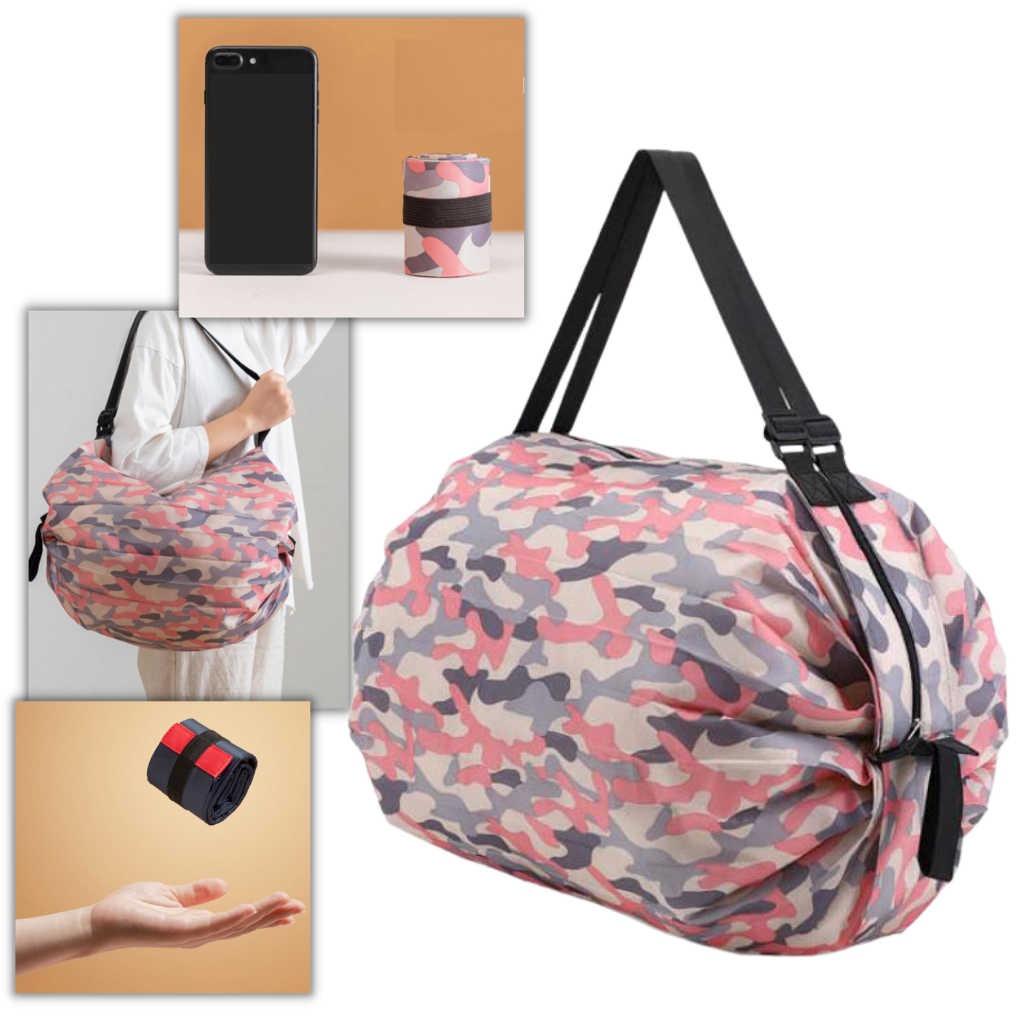 Foldable Waterproof Shopping Bag - Ozerty