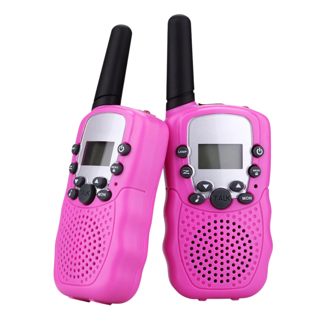 Kids Walkie Talkies (2 Pcs) -Pink - Ozerty