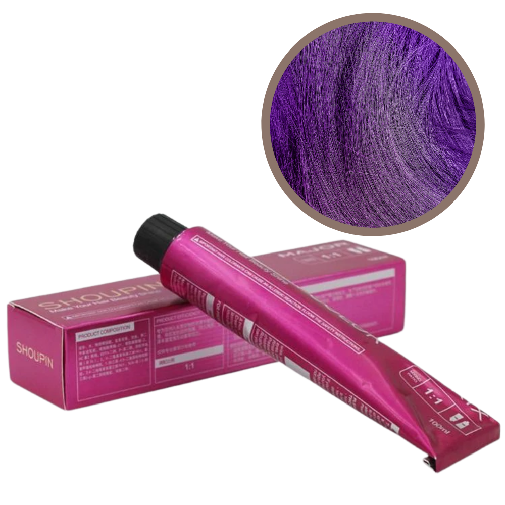 Hair Colouring Shampoo -Purple - Ozerty