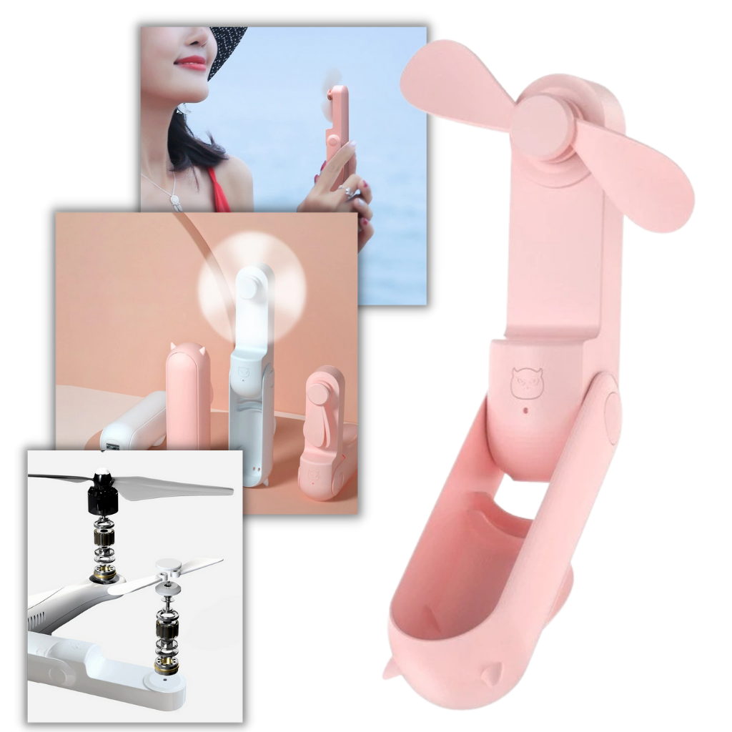 Handheld Mini Fan with USB - Ozerty