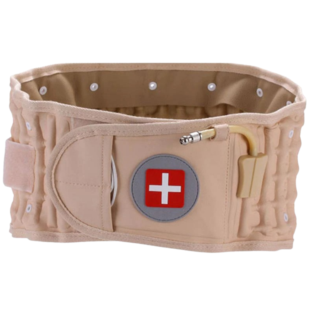 Inflatable decompression lumbar support belt - Ozerty
