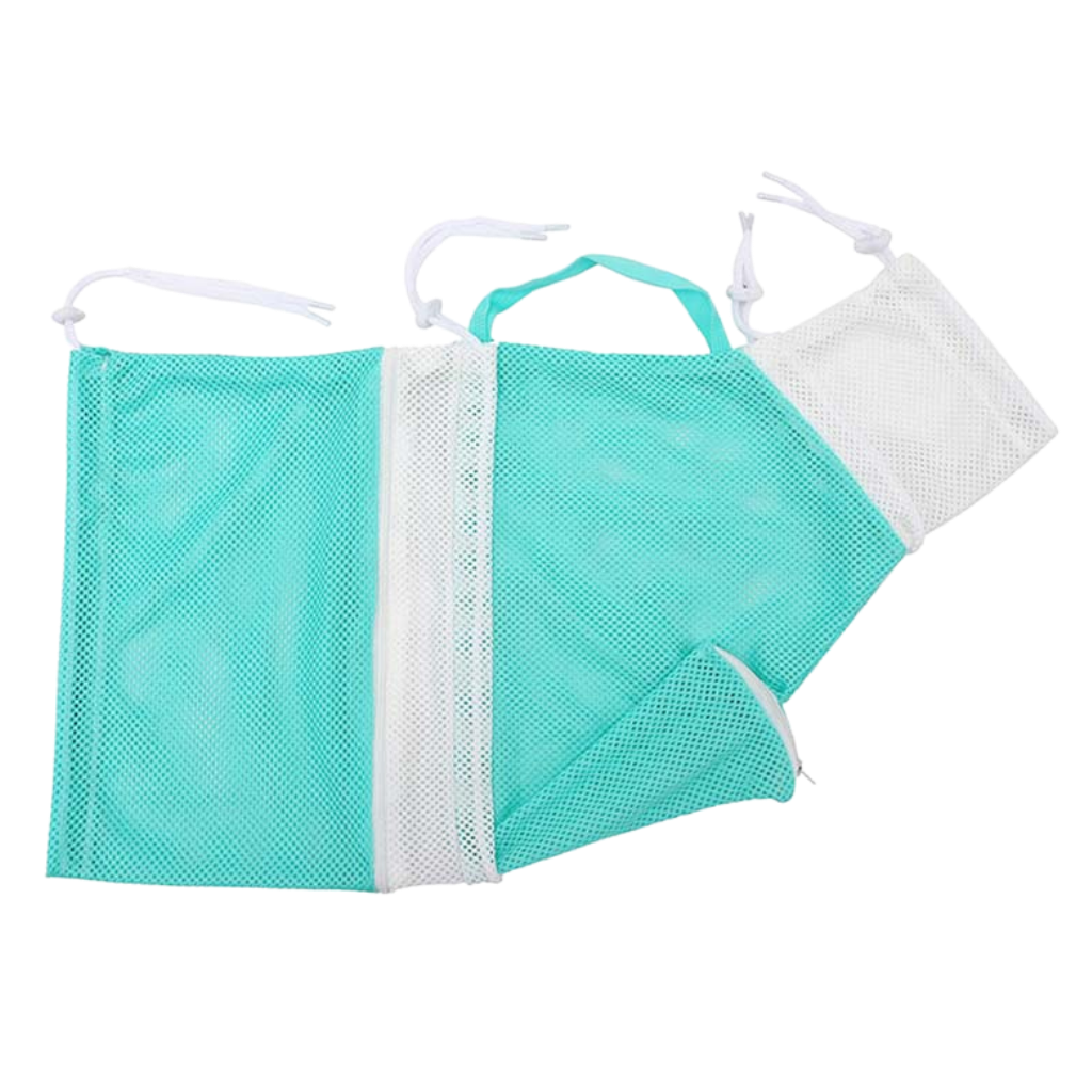 Multi-function Pet Grooming Mesh Bag -Green - Ozerty