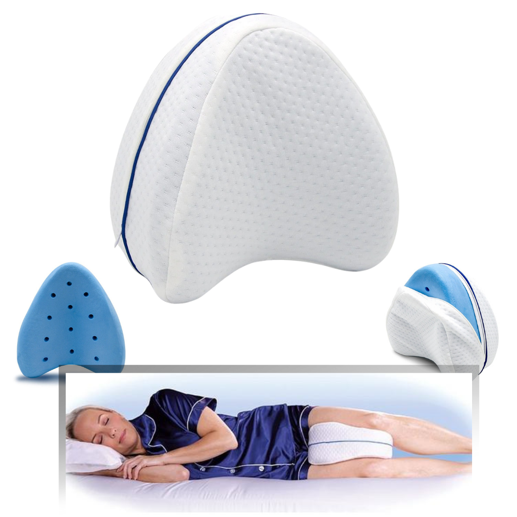 Orthopedic knee and leg pillow with memory foam - Ozerty
