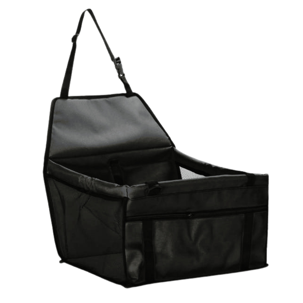 Pet dog car carrier adjustable seat -Black - Ozerty