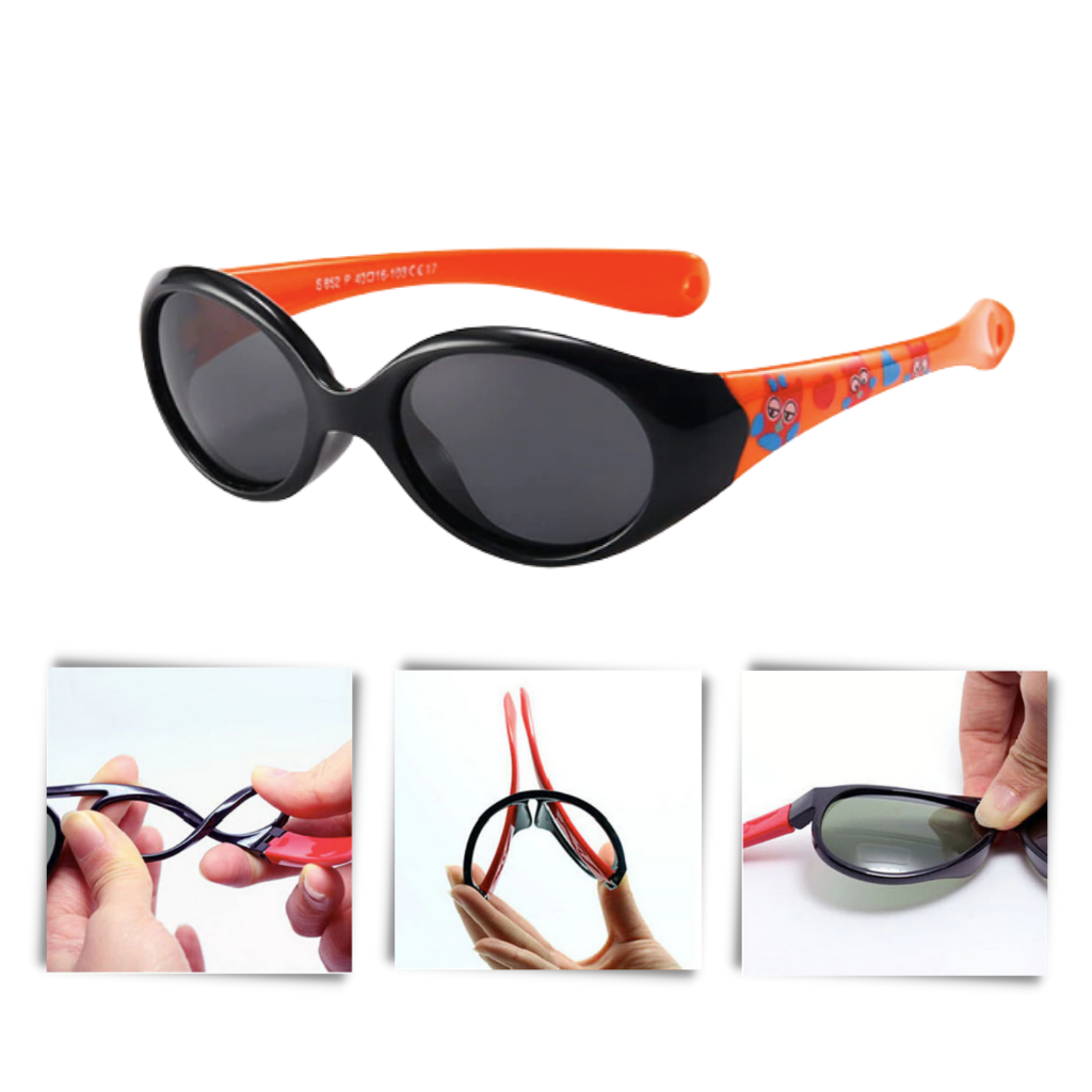 Polarized Baby Sunglasses with Strap for Ages 0 – 3 - Ozerty