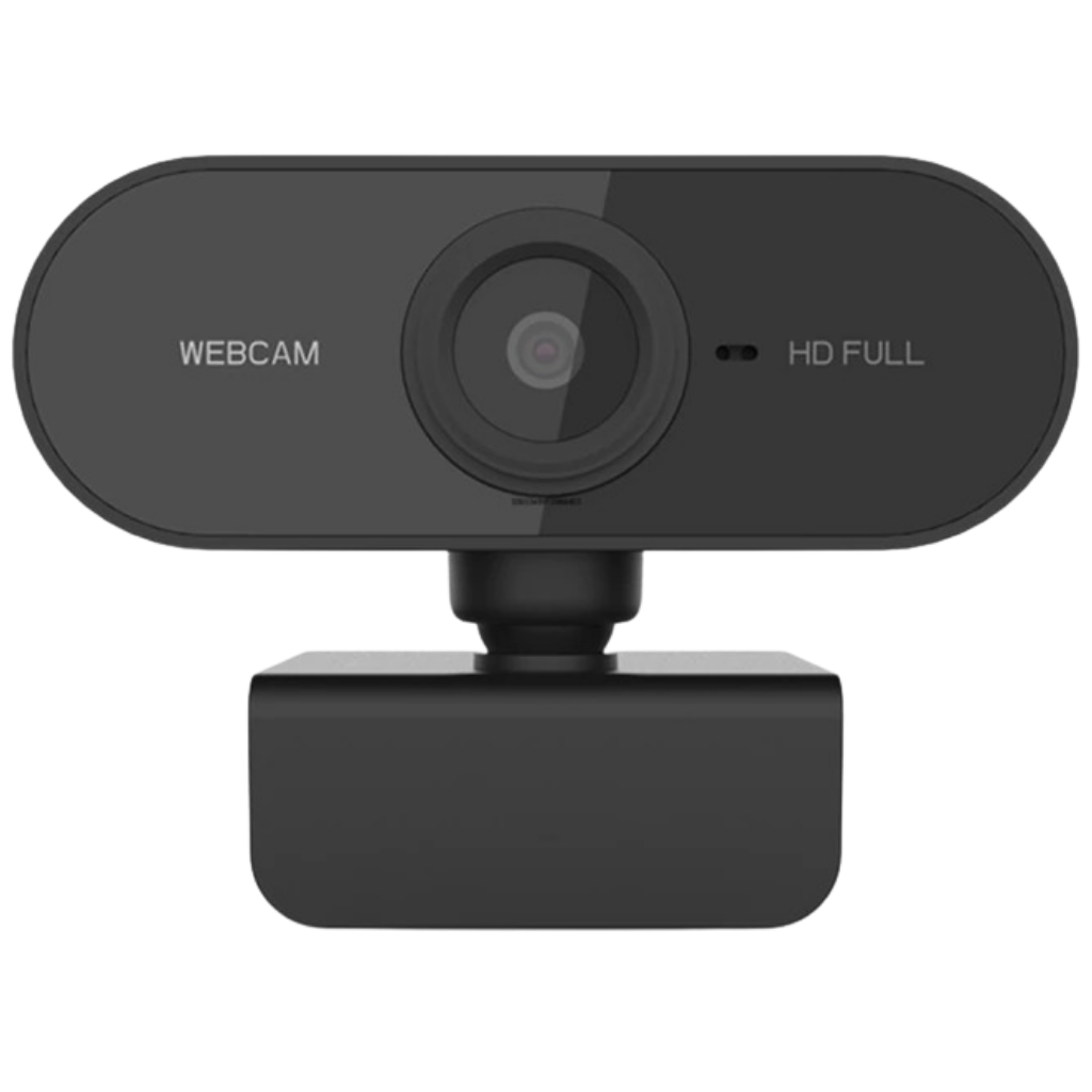 Rotating 1080p HD USB Webcam with Microphone - Ozerty