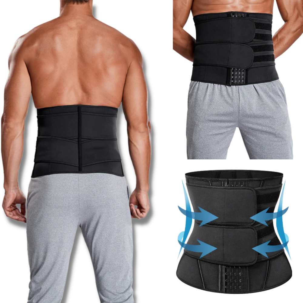 Double Strap Sauna Waist Trainer - Ozerty