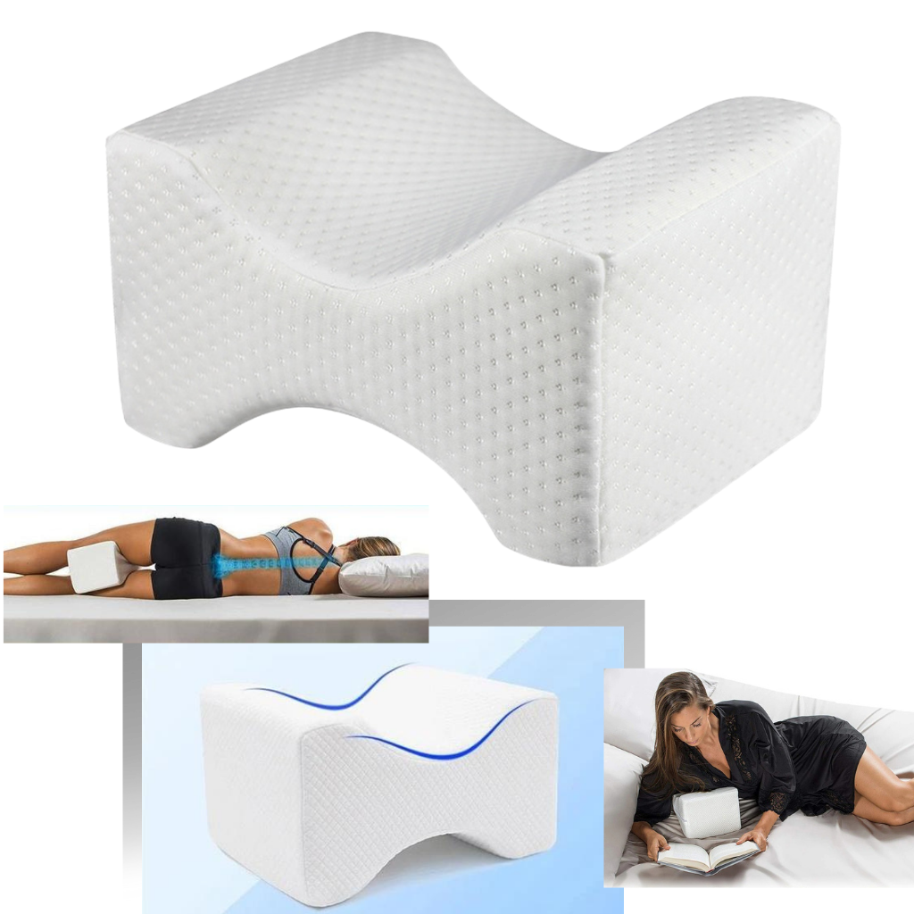 Side Sleeper Knee and Leg Memory Foam Pillow - Ozerty