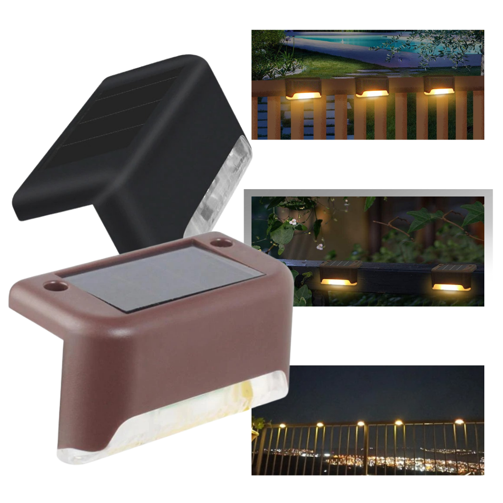 Solar LED lights for Steps (4pcs) - Ozerty