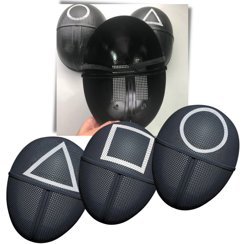 Squid Game guards cosplay mask - Ozerty