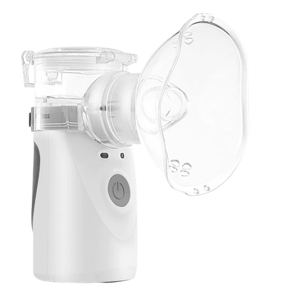 Ultrasonic Nebuliser for Children & Adults -Grey - Ozerty