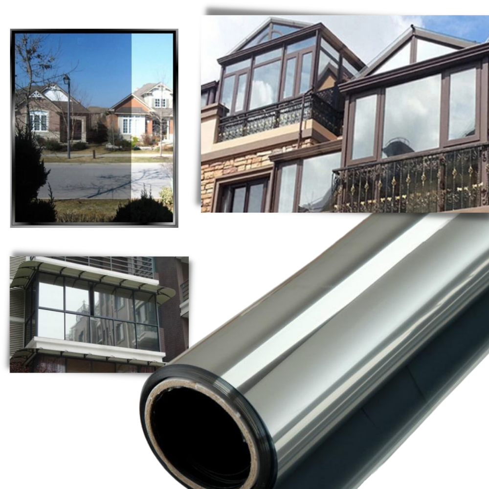 Reflective Window Privacy Film - Ozerty