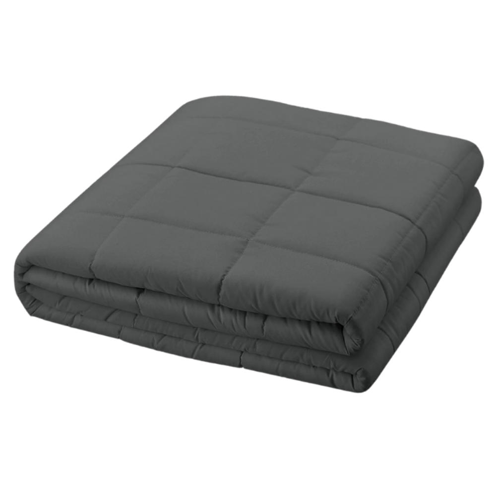 Weighted Blanket Deep pressure Therapy -Dark Grey - Ozerty