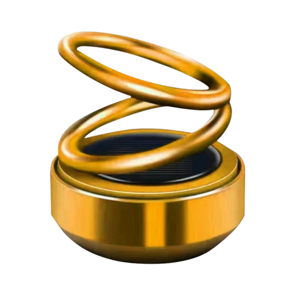 Solar-Powered Car Heater and Windshield Defroster -Gold - Ozerty