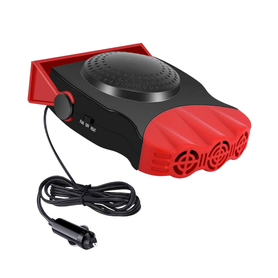 Defrosting and demisting device for cars -Black/Red - Ozerty