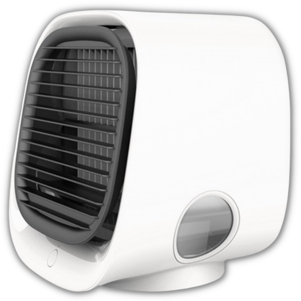 Mini USB Air Cooler and Humidifier -White - Ozerty