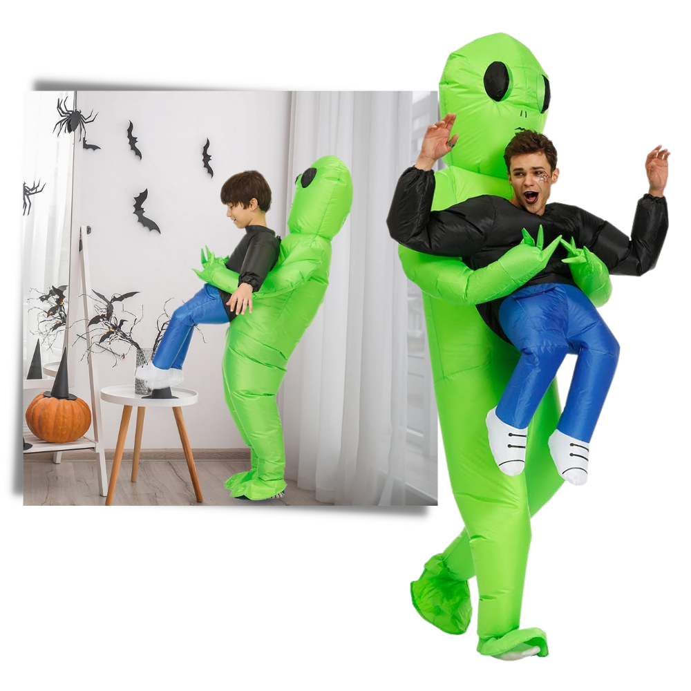 Inflatable Alien Costume - Ozerty