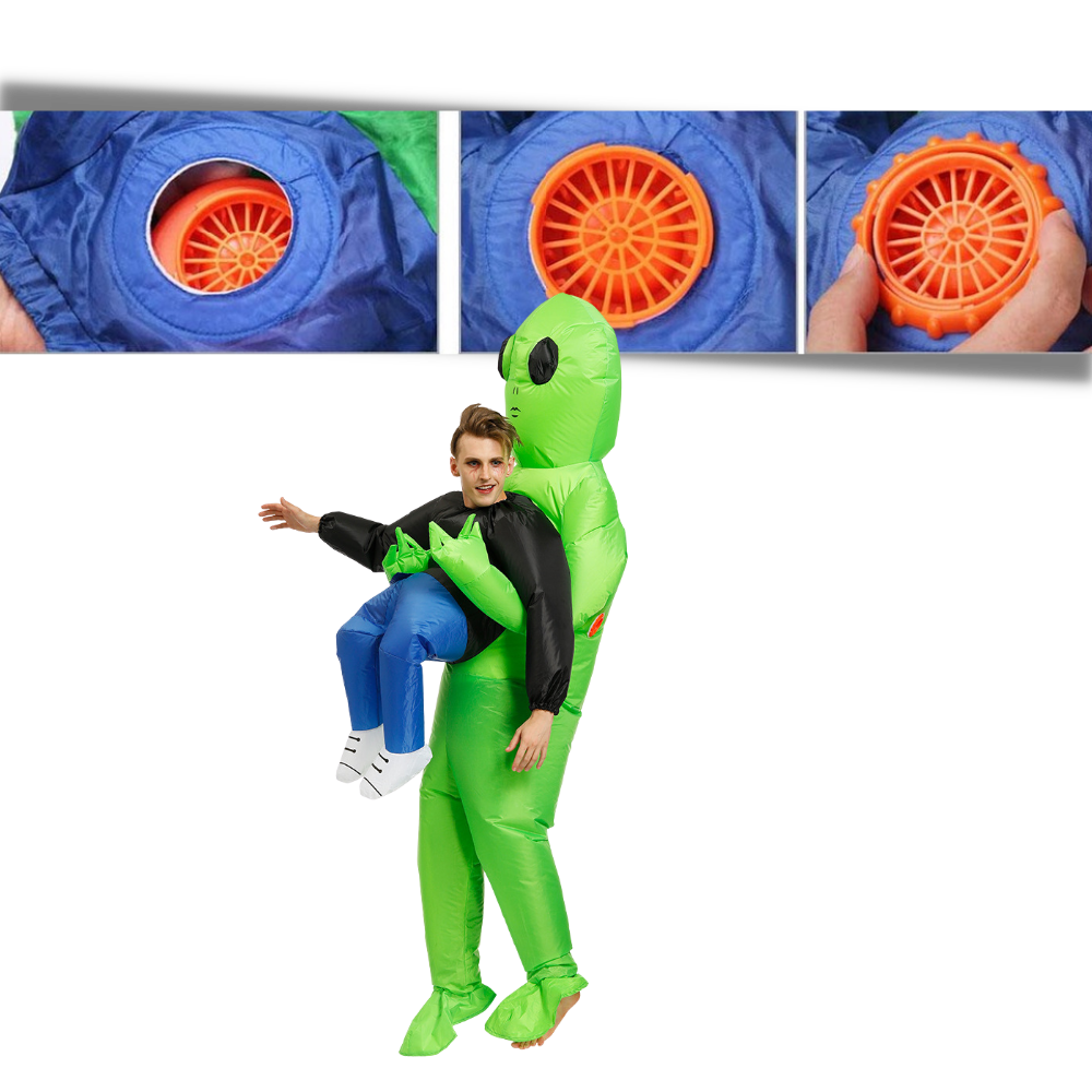 Inflatable Alien Costume - Ozerty