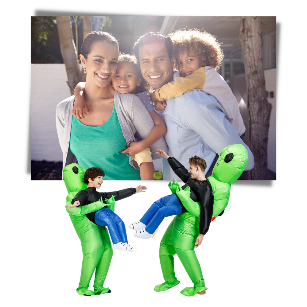 Inflatable Alien Costume - Ozerty