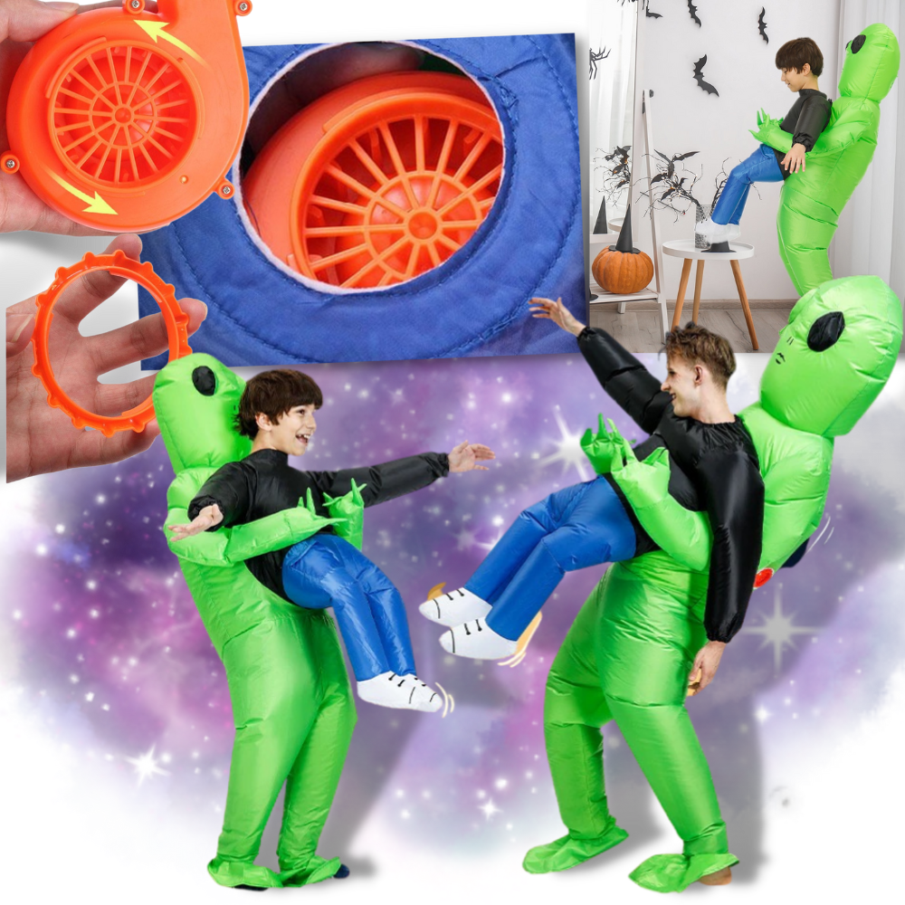 Inflatable Alien Costume - Ozerty