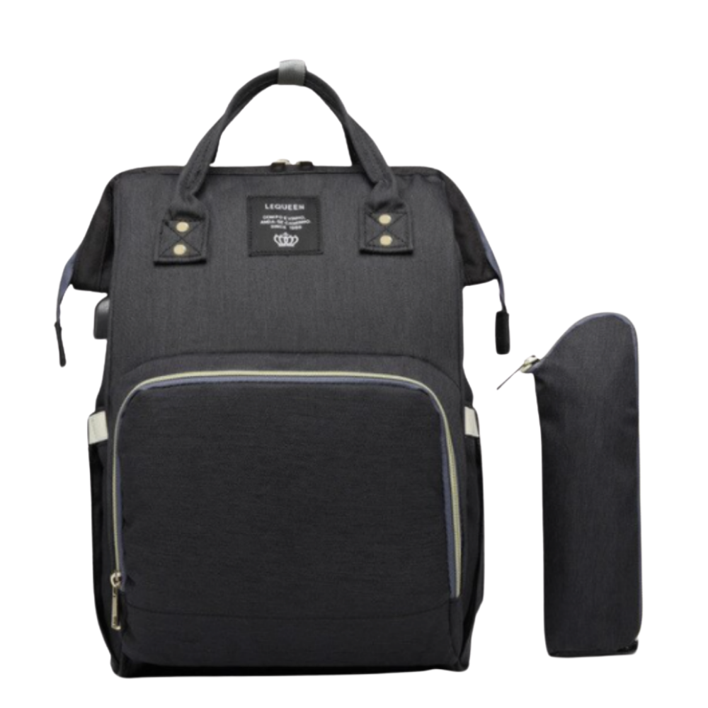 Maternity Backpack -Black - Ozerty