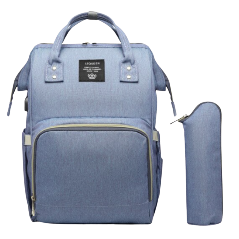 Maternity Backpack -Blue - Ozerty