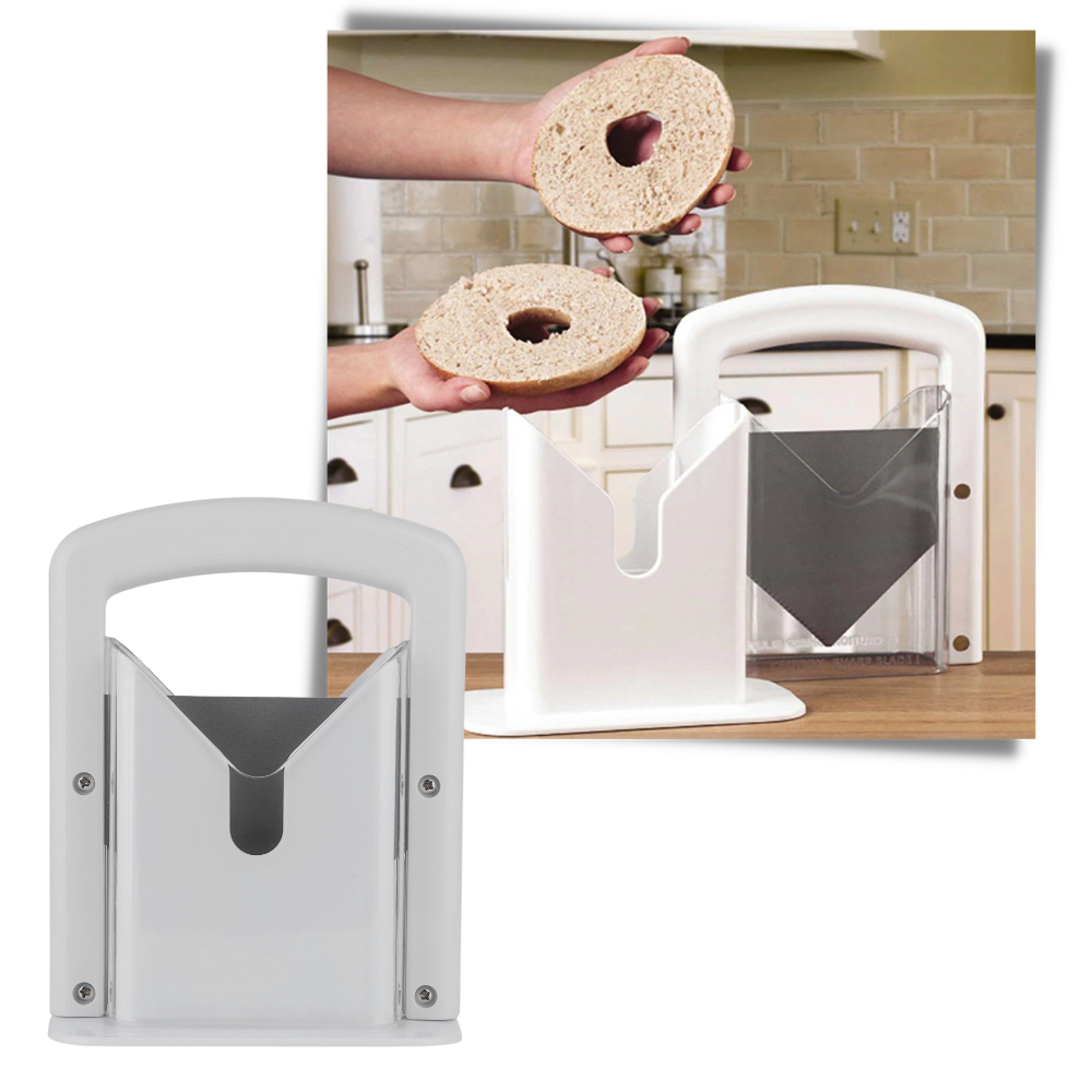 Portable Bagel Cutting Tool - Ozerty