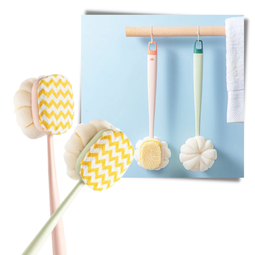 Exfoliating Body Scrubber Bath Brush - Ozerty