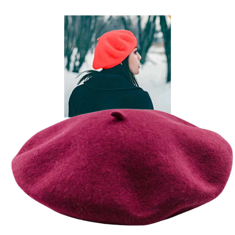 Women's Classic Woollen Beret - Ozerty