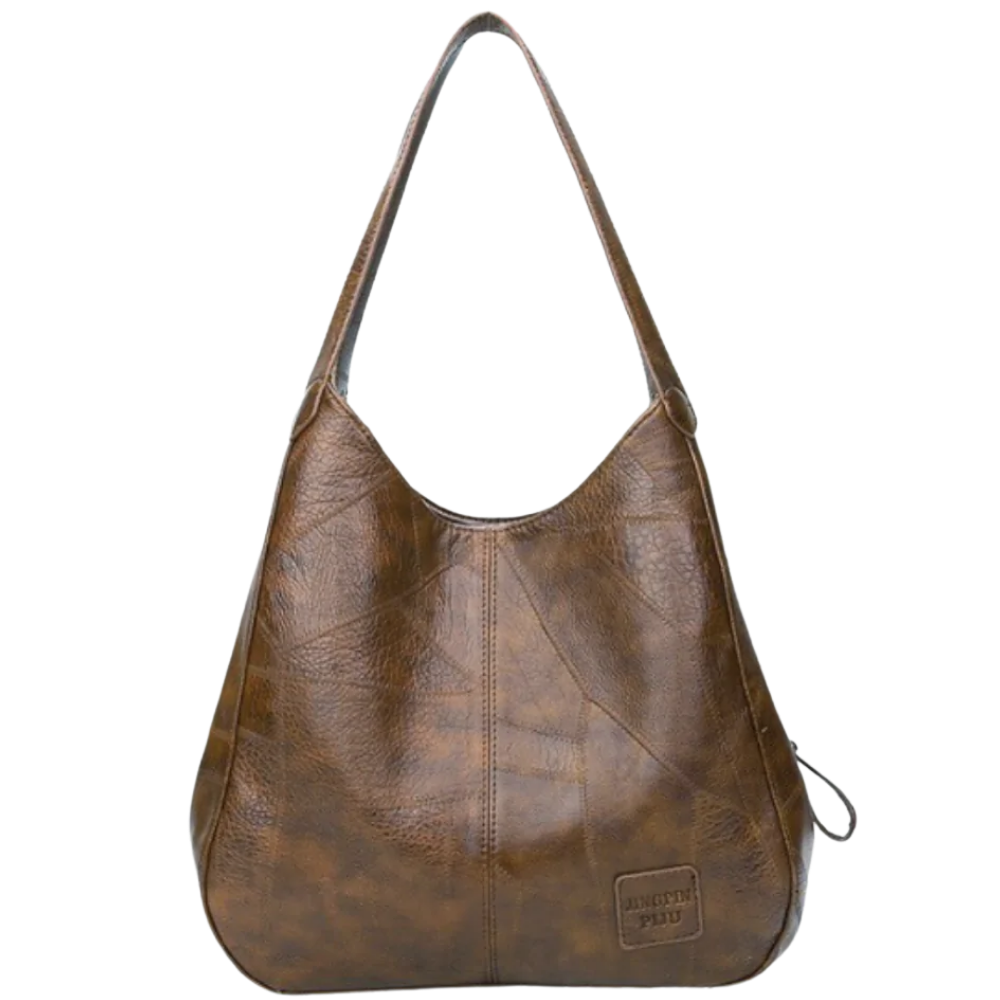 Large Capacity Classic Handbag -Coffee - Ozerty