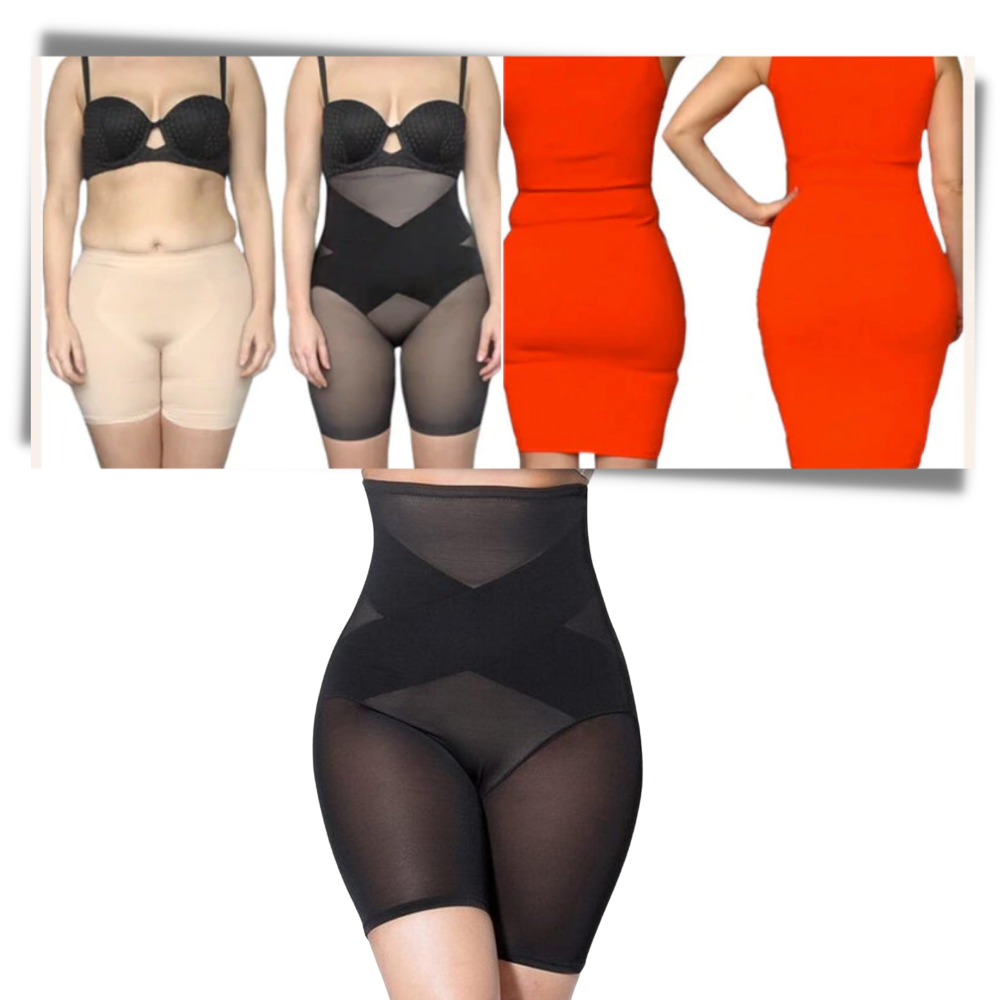 High Waist Slimming Shapewear - Ozerty