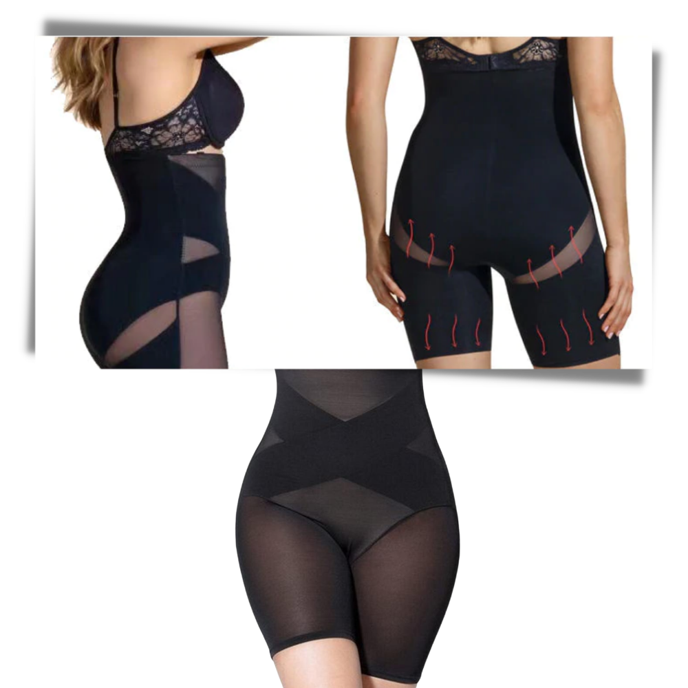 High Waist Slimming Shapewear - Ozerty