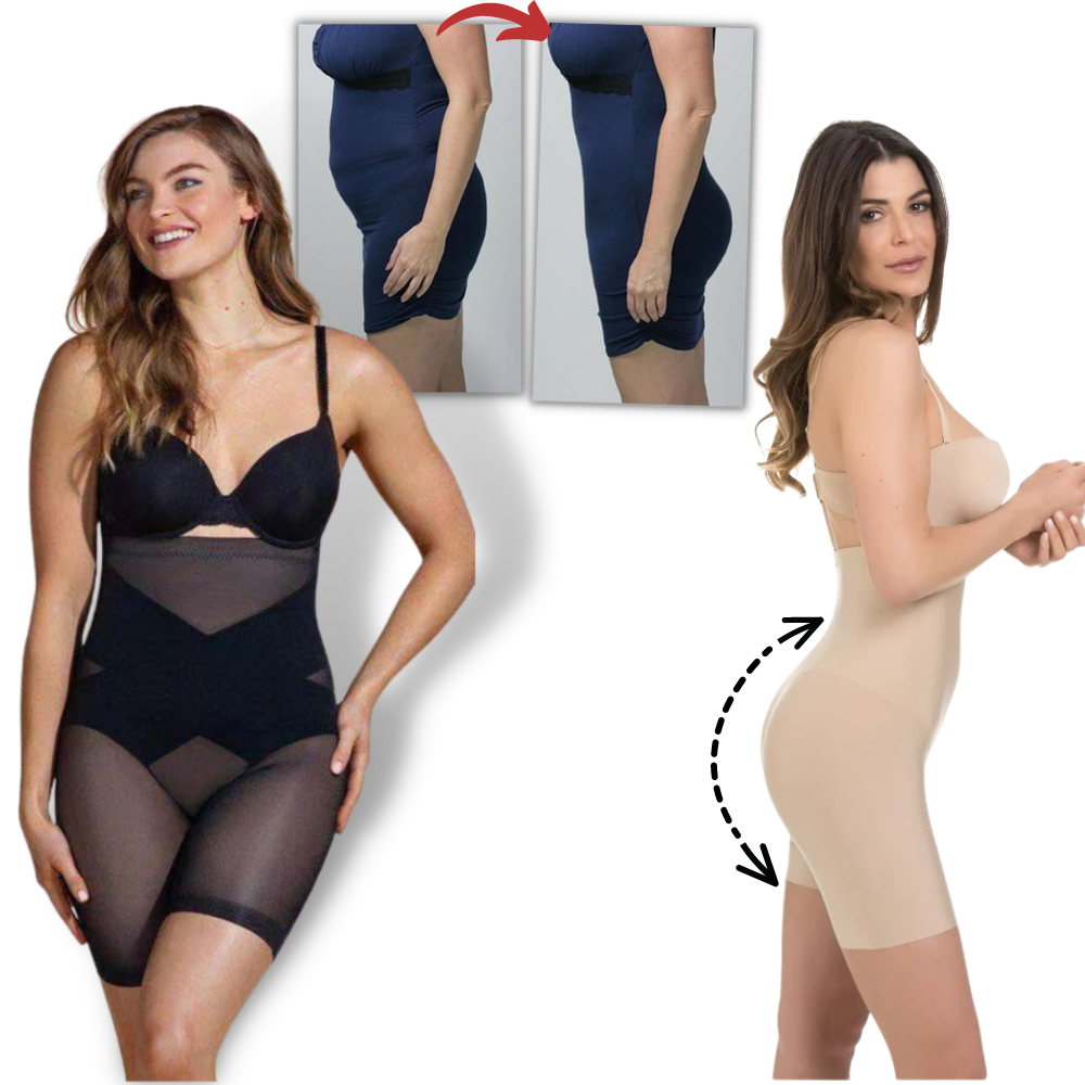 High Waist Slimming Shapewear - Ozerty