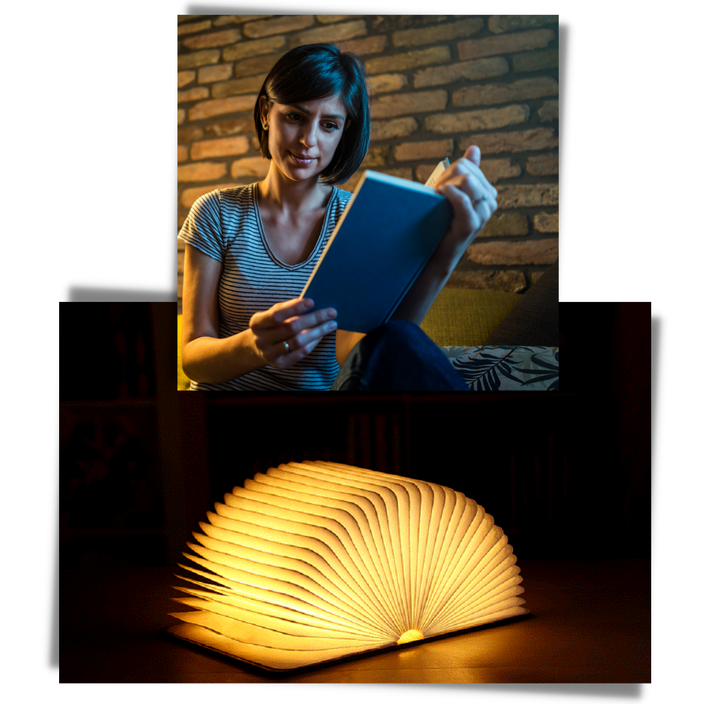 Rechargeable Wooden Reading Lamp - Ozerty