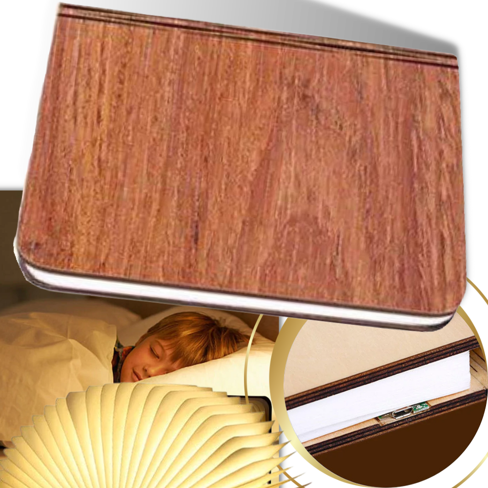 Rechargeable Wooden Reading Lamp - Ozerty