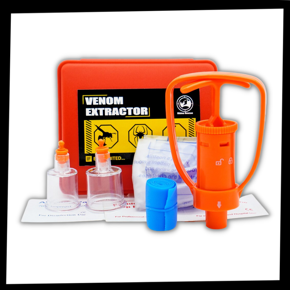 Emergency Venom Extractor Kit - Ozerty