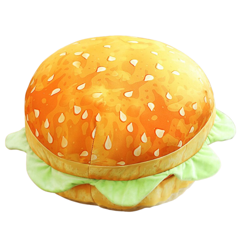 Plush Burger Cushion -Burger - Ozerty