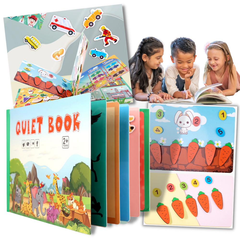 Montessori Educational Book Toy for Kids - Ozerty