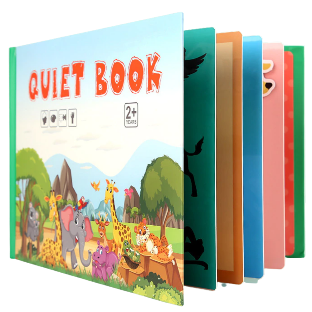 Montessori Educational Book Toy for Kids -Dyr - Ozerty