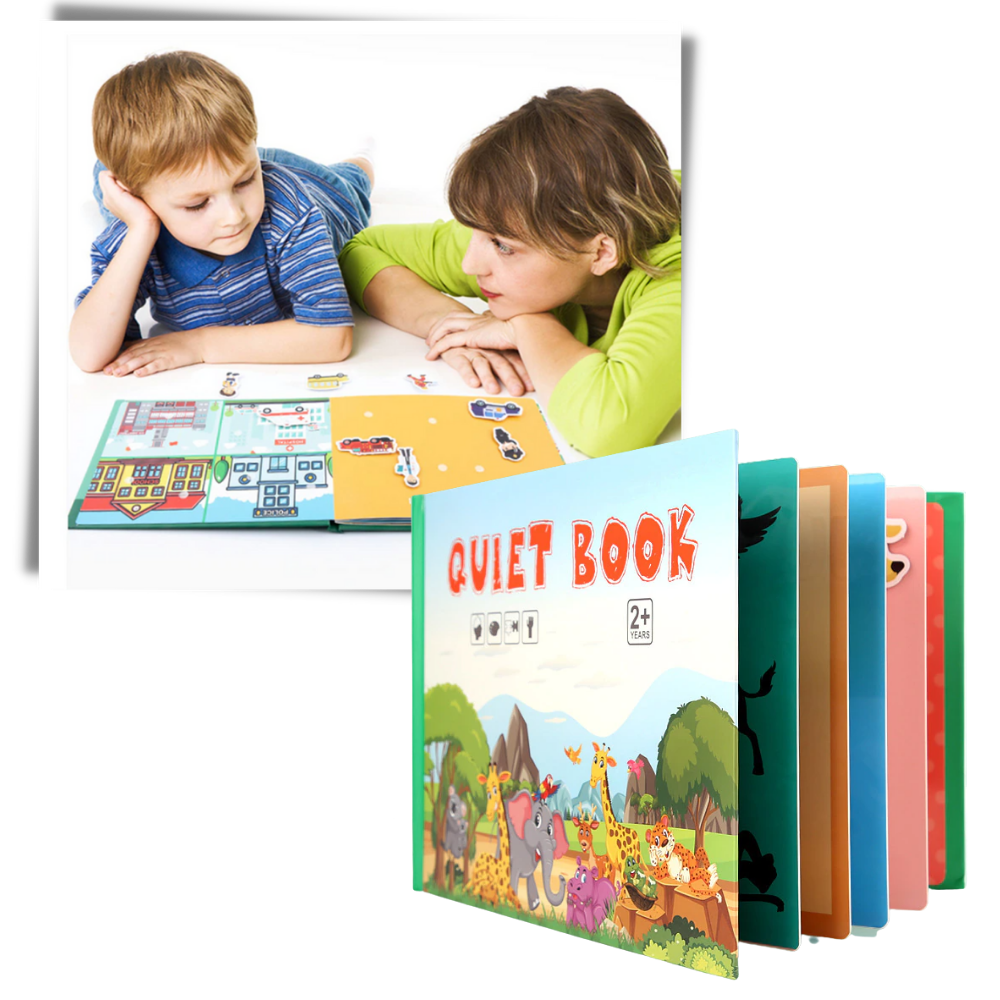 Montessori Educational Book Toy for Kids - Ozerty