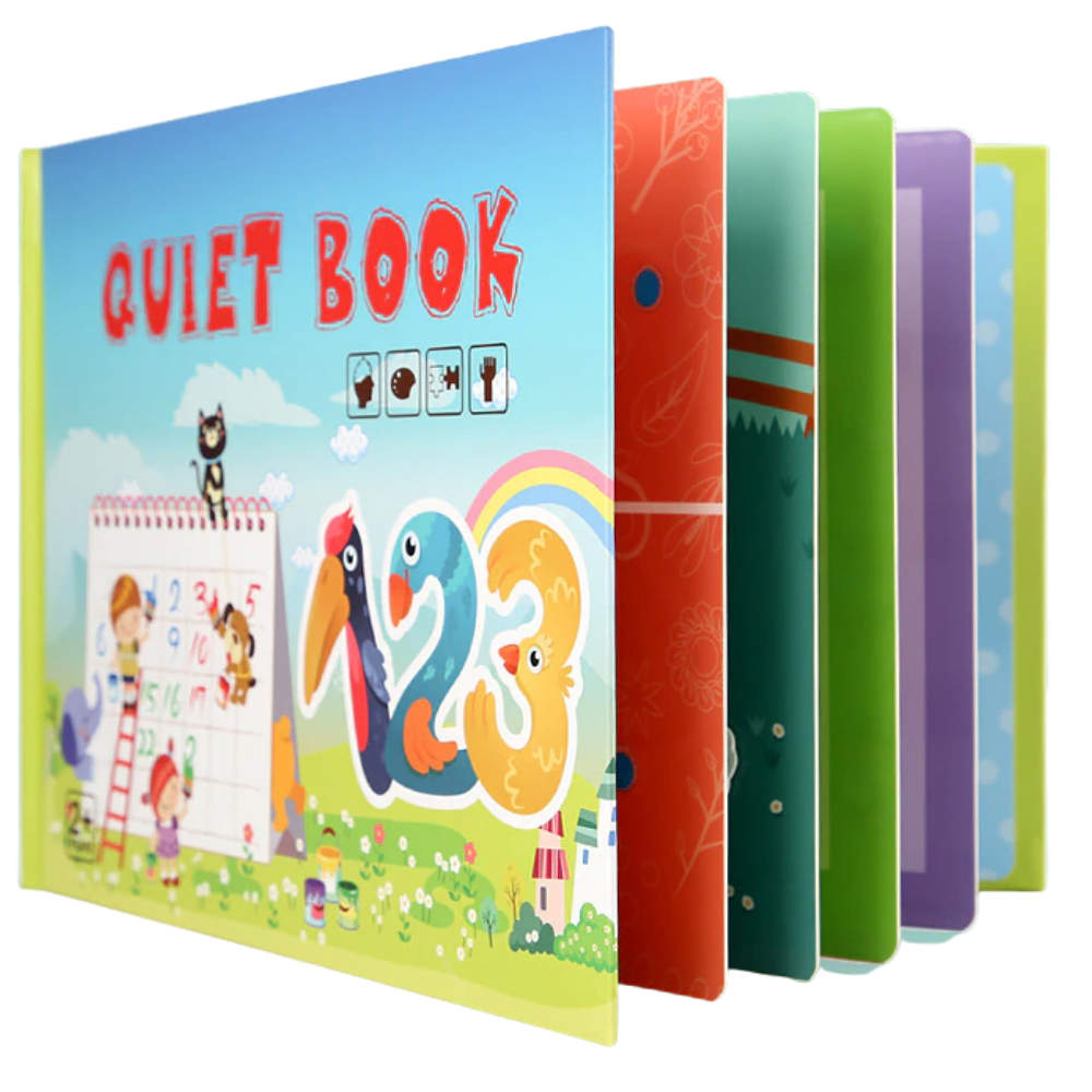 Montessori Educational Book Toy for Kids -Numbers - Ozerty