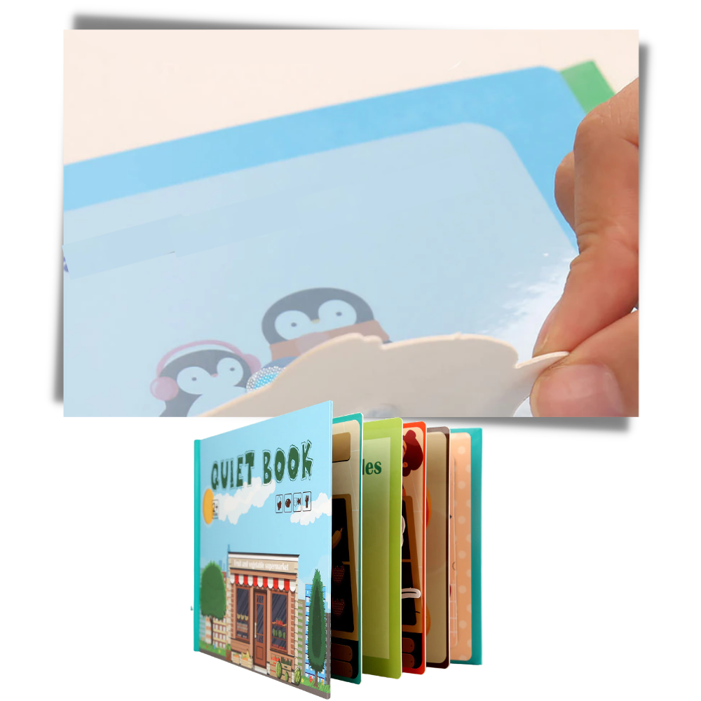 Montessori Educational Book Toy for Kids - Ozerty