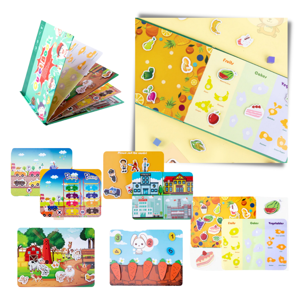 Montessori Educational Book Toy for Kids - Ozerty