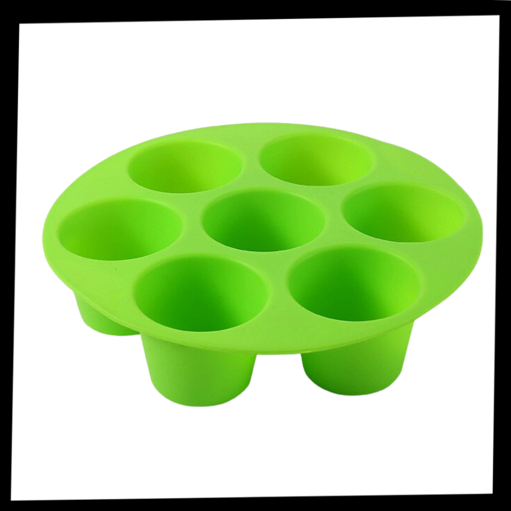 Round Silicone Cupcake Tray - Ozerty