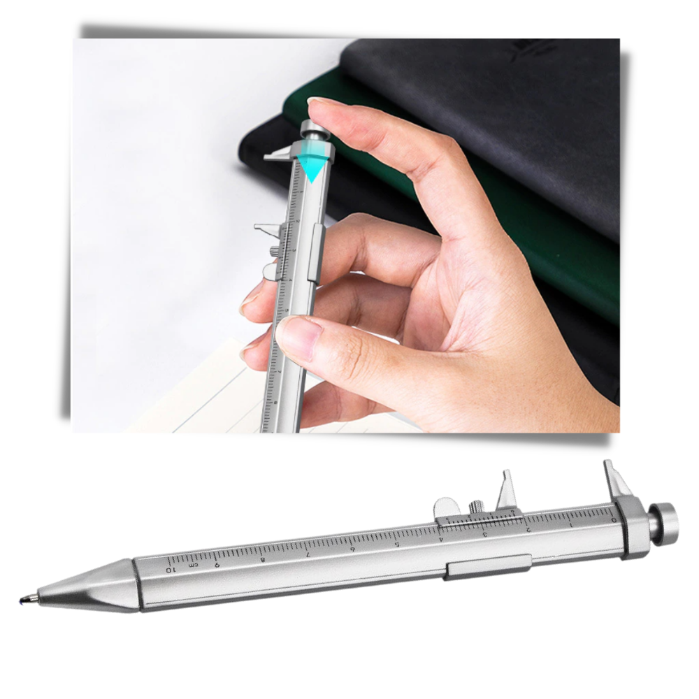 Multifunctional Verner Caliper Ballpoint Pen - Ozerty