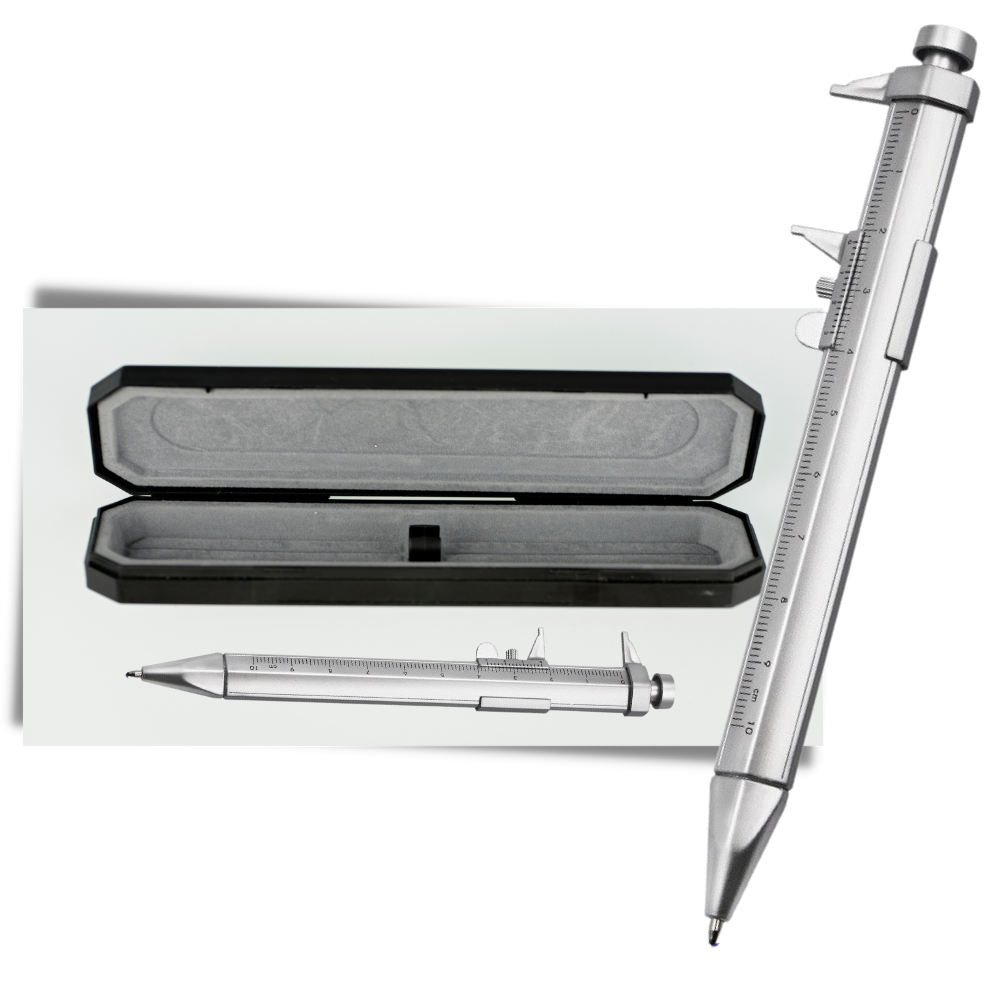 Multifunctional Verner Caliper Ballpoint Pen - Ozerty