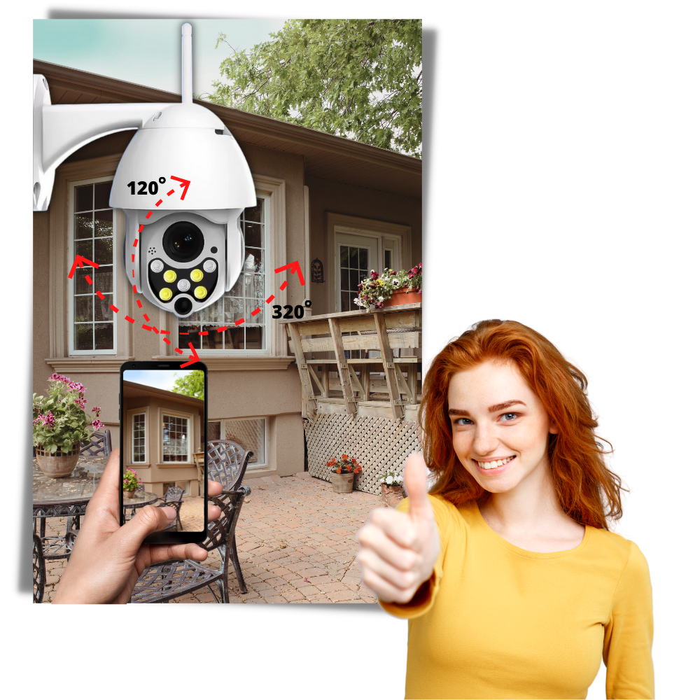 Wifi Surveillance Camera - Ozerty