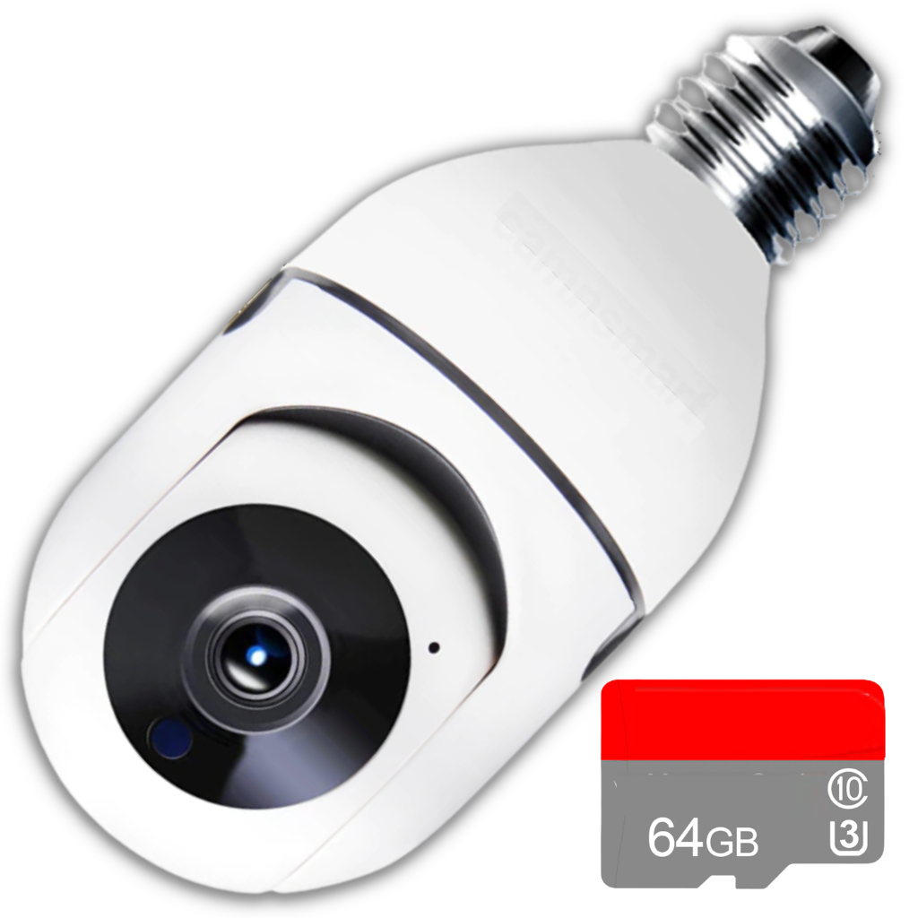 Smart Camera Light Bulb -2Mp 64G - Ozerty